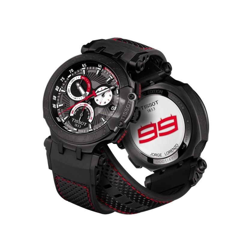 Tissot orologio uomo T-Race Jorge Lorenzo 2018 limited edition acciaio quarzo T115.417.37.061.01 - Gioielleria Capodagli