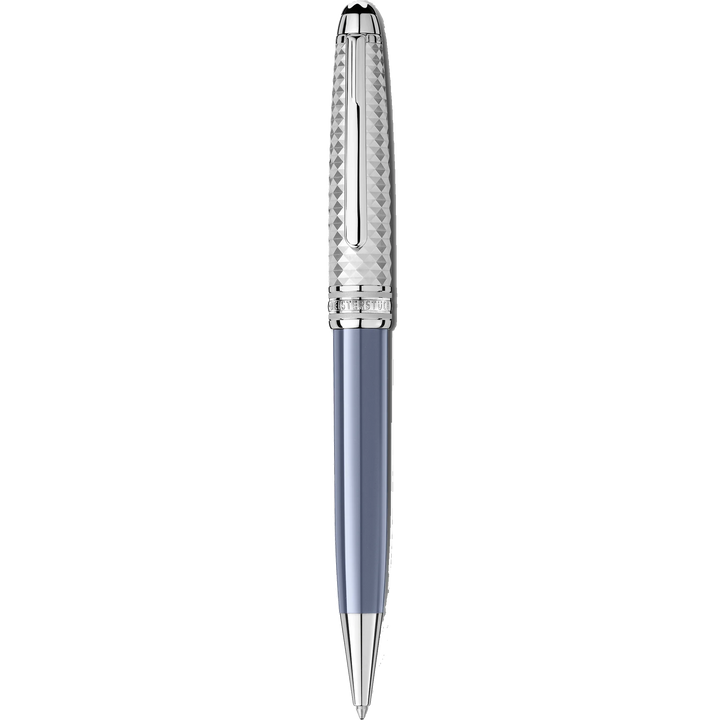 Montblanc القلم الكرة Meisterst ⁇ ck الجليدية دويه الأزرق 129405