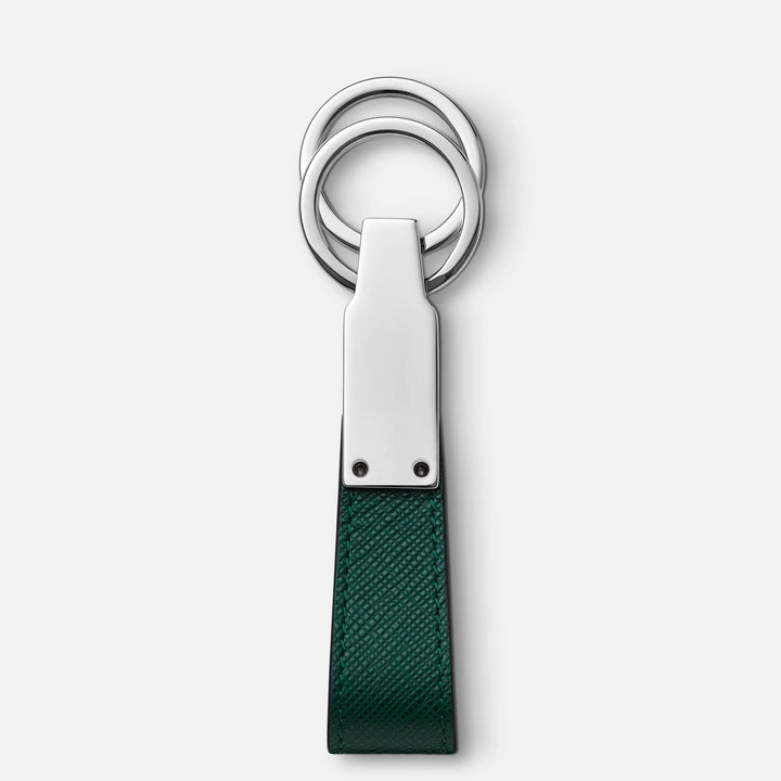 Montblanc سلسلة المفاتيح مع طوق Montblanc خياطة الأخضر الإنجليزية الزمرد 130824