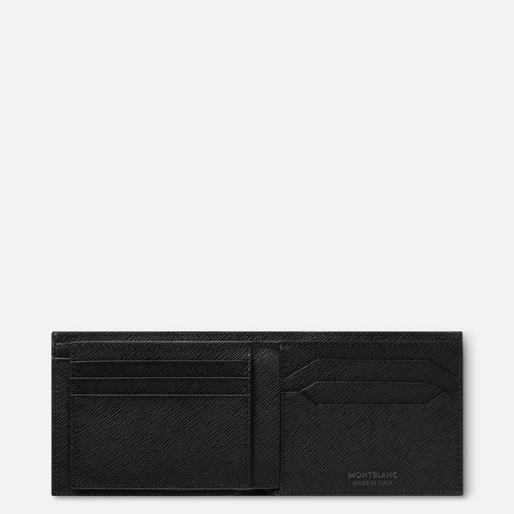 Montblanc محفظة مع 6 جيوب و 2 جيوب شفافة Montblanc أسود خياطة 130318