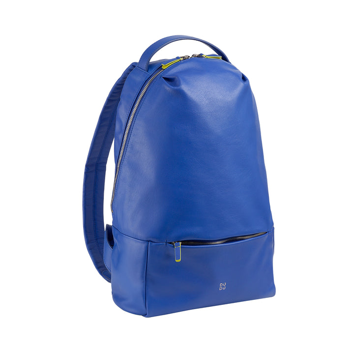 DUDU حقيبة ظهر رجالية رياضية متعددة الألوان ، حقيبة ظهر نسائية بتصميم ناعم ملون مع جيب مضاد للسرقة